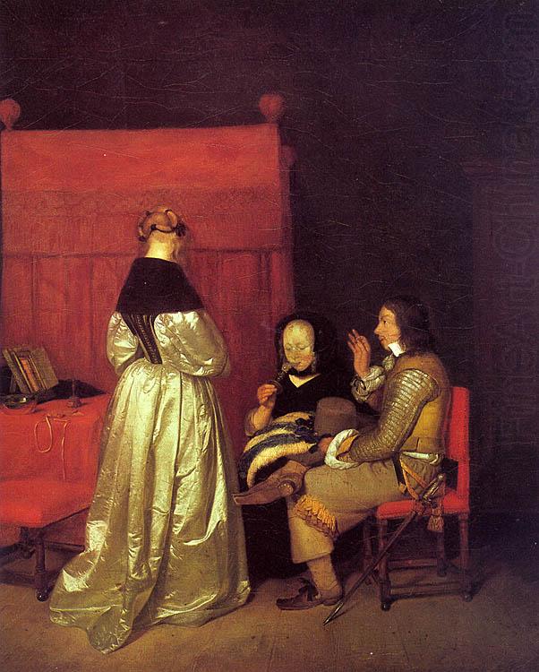Gerard Ter Borch Paternal Advice china oil painting image
